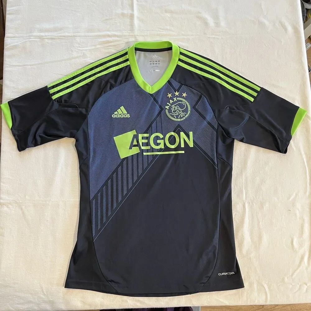 AJAX AMSTERDAM 2012/2013 AWAY FOOTBALL Soccer SHIRT JERSEY ADIDAS SIZE S